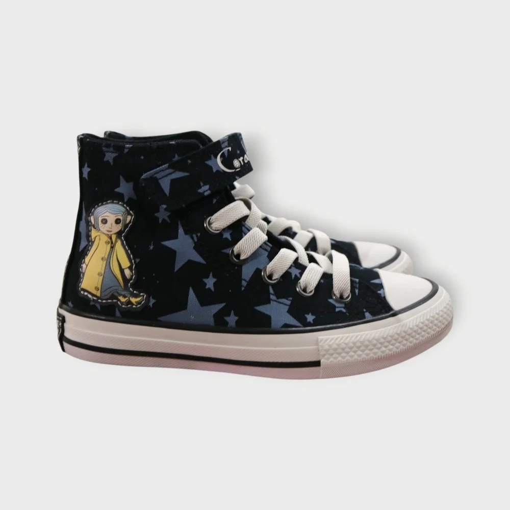 Rare NWB Converse X Coraline Chuck Taylor All Star Size US 11 Kids Laika NEW